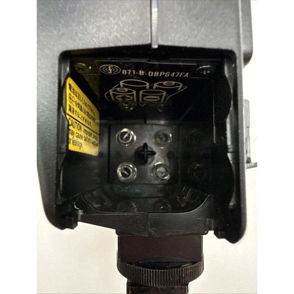 Vtg Canon Speedlite 155A Shoe Mount Auto Flash With Case UNTESTED Read